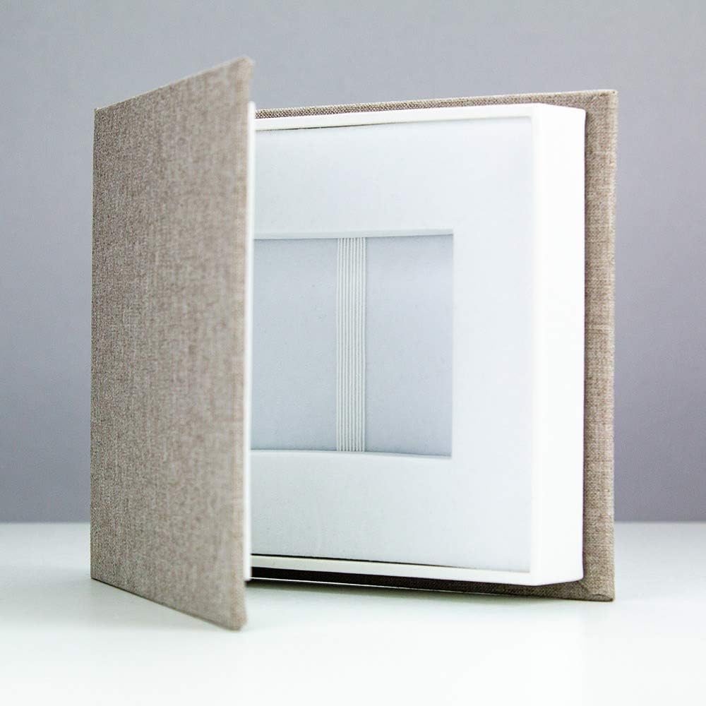 Flashscot Custom USB Box for Photographers or Presentation - Linen Devotion - 4GB USB Pack of 2