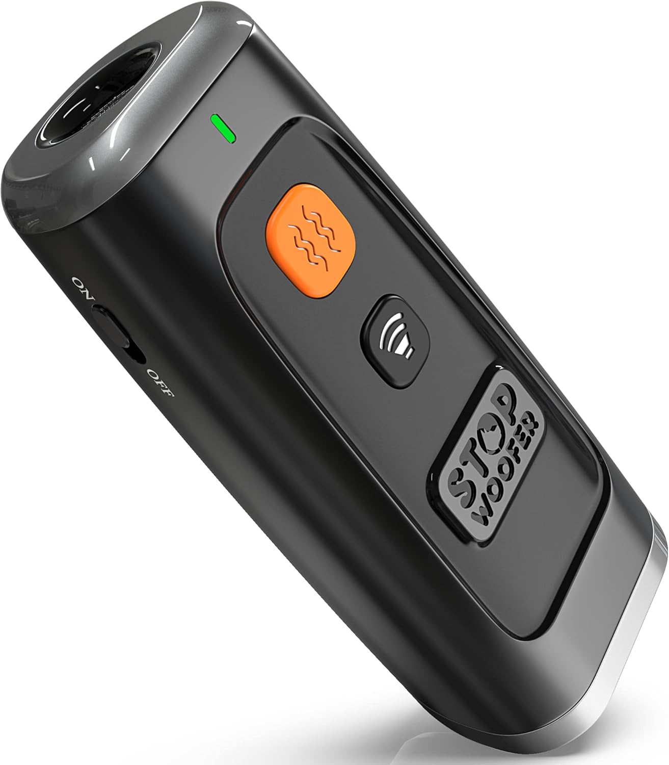 STOPWOOFER Ultrasonic Dog Training-Bark Control Device for Small Medium and Large Dogs-Dog Bark Deterrent Devices- Anti Barking Device up to 16.4 feet Range-Safe for Human & Dogs (Black)