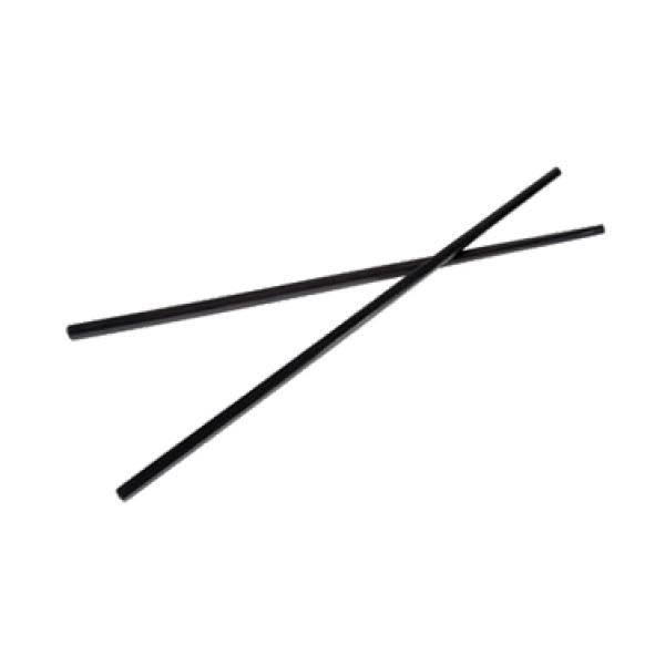 Town 51316B Black Plastic Chopsticks, Pair - 10/Pack