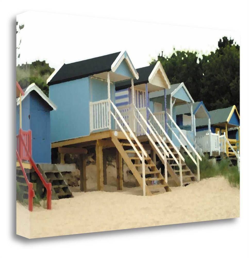 32x22 x 47x22 Beach Hut III by Stuart Roy Fine Art Giclee Print