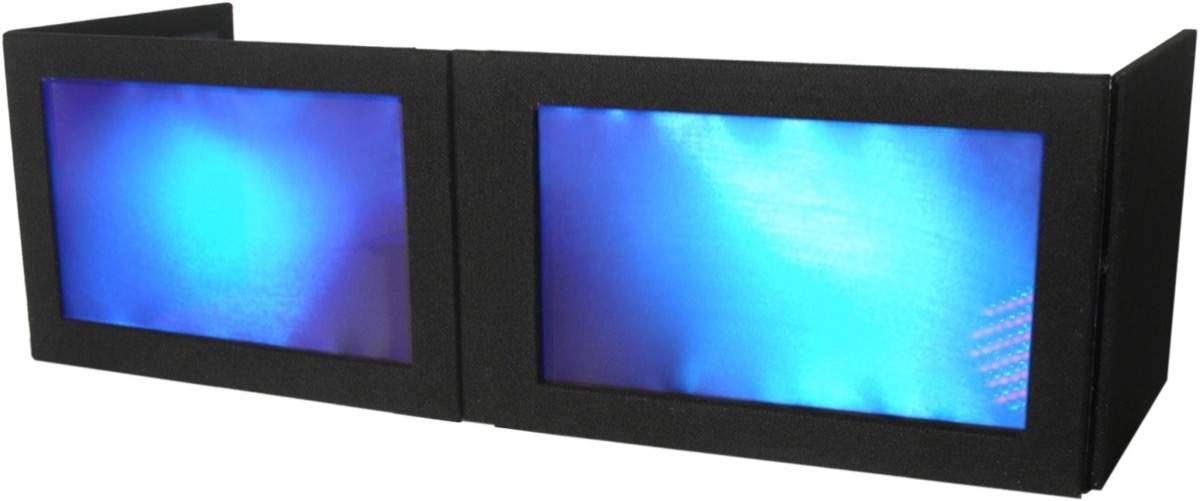 Grundorf GSLSB1658T Tabletop Lycra Facade Black 16x22 x 58x22