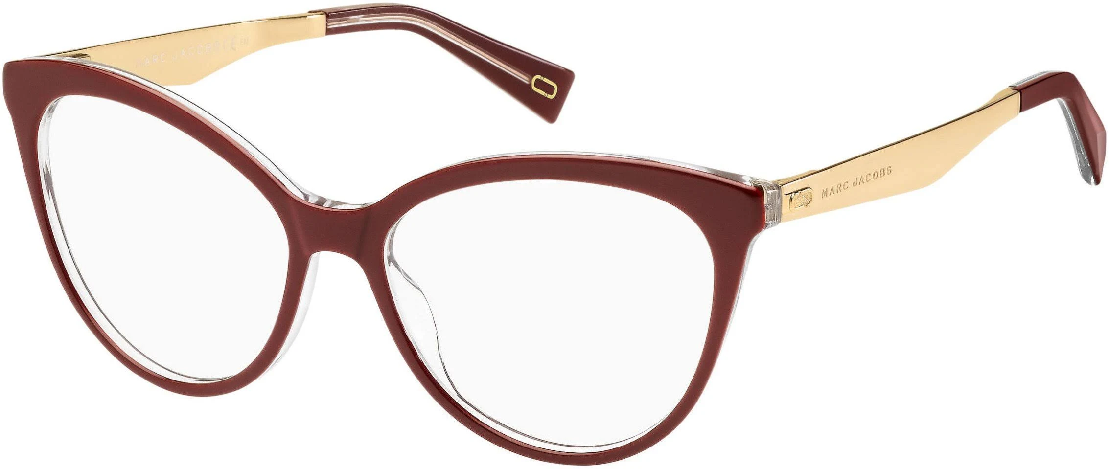 Marc Jacobs Marc 205 Eyeglasses - 0LHF Opal Burgundy