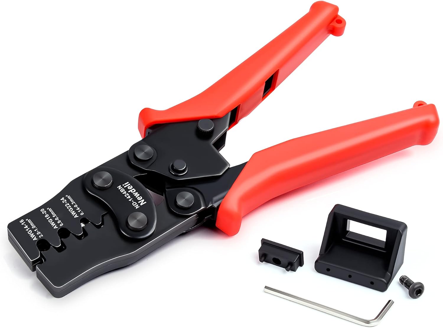 Weather Pack Crimp Tool, Newdeli Crimper for AWG 24-14 Crimping Delphi APTIV Weather Pack Terminals or Metri-Pack Connectors