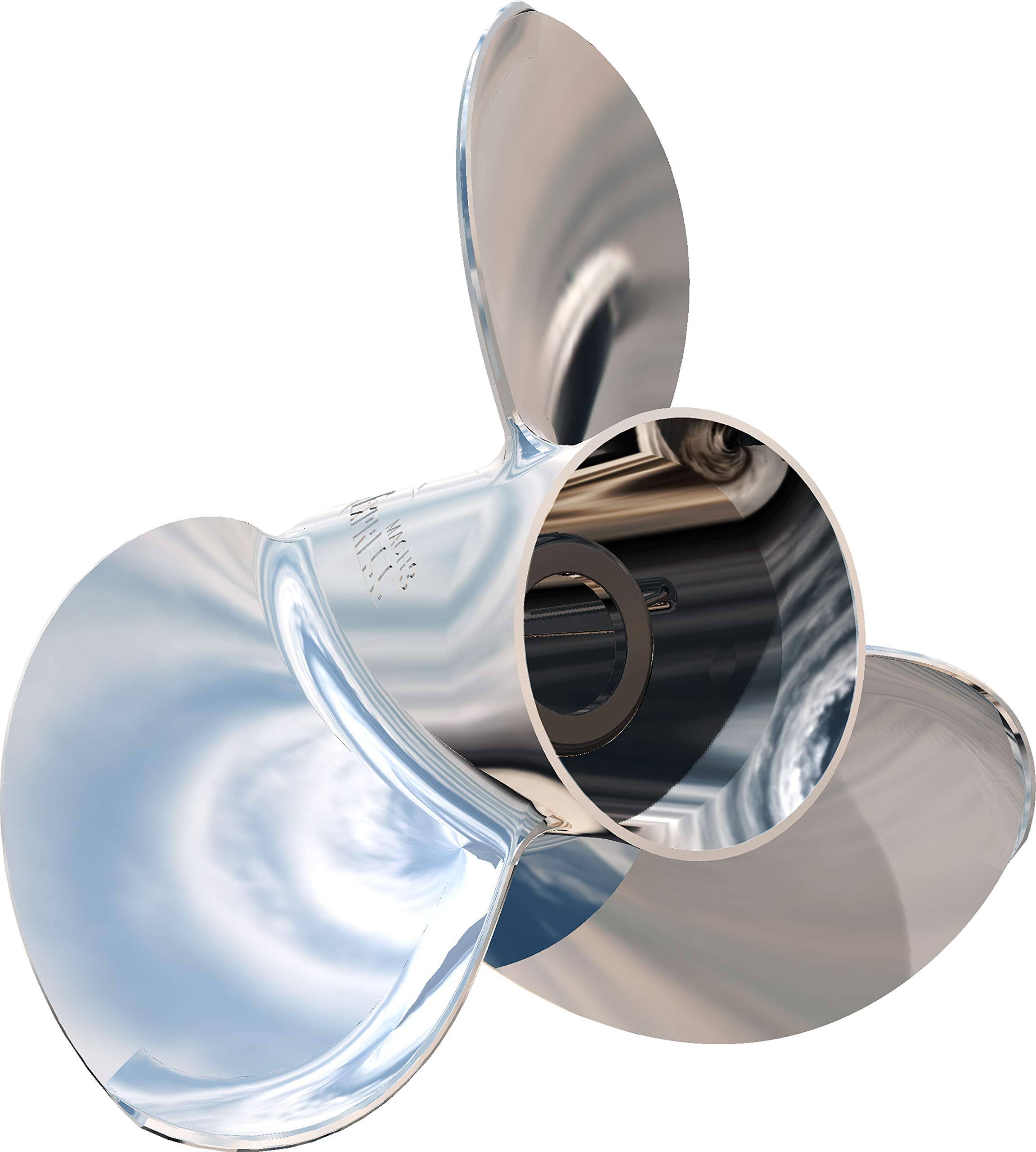 Turning Point Propellers Express Mach3 Right Hand Stainless Steel PROPELLER - E1-1012 10.75x22 x 12x22 3-Blade 31301212