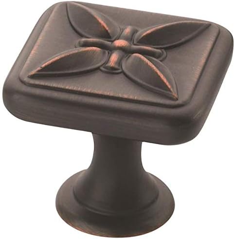 Amerock BP27009-ORB Oil Rubbed Bronze Cabinet Hardware Knob - 1-1/8