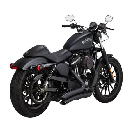 Vance u0026 Hines Big Radius Exhaust System Black (46067)