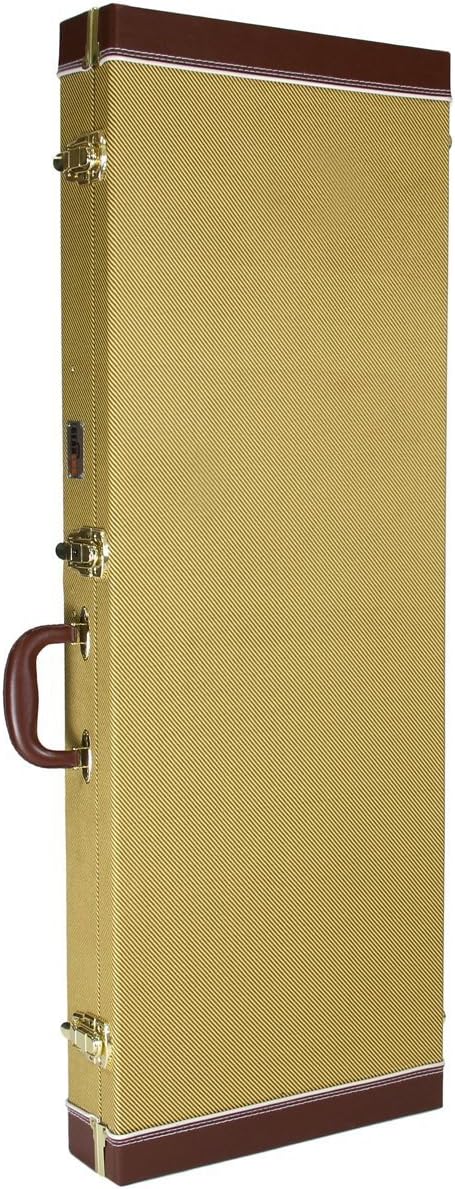 Gearlux Rectangular Electric Guitar Hard Case - Black