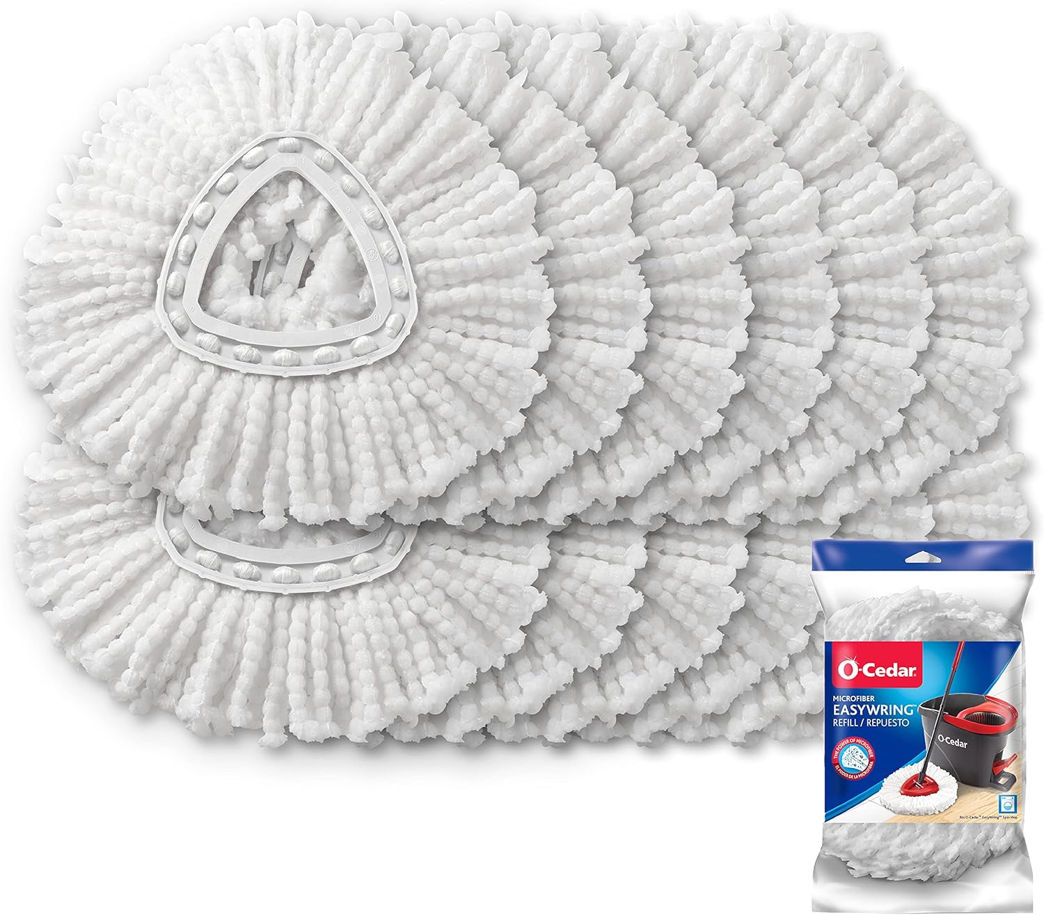 O-Cedar EasyWring Spin Mop Refill (Pack - 12)