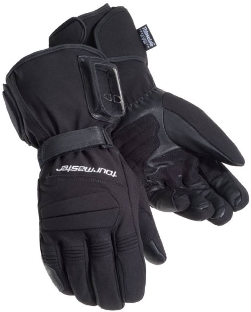 Tourmaster Synergy Electrically Heated Textile Gloves (Black, X-Small)