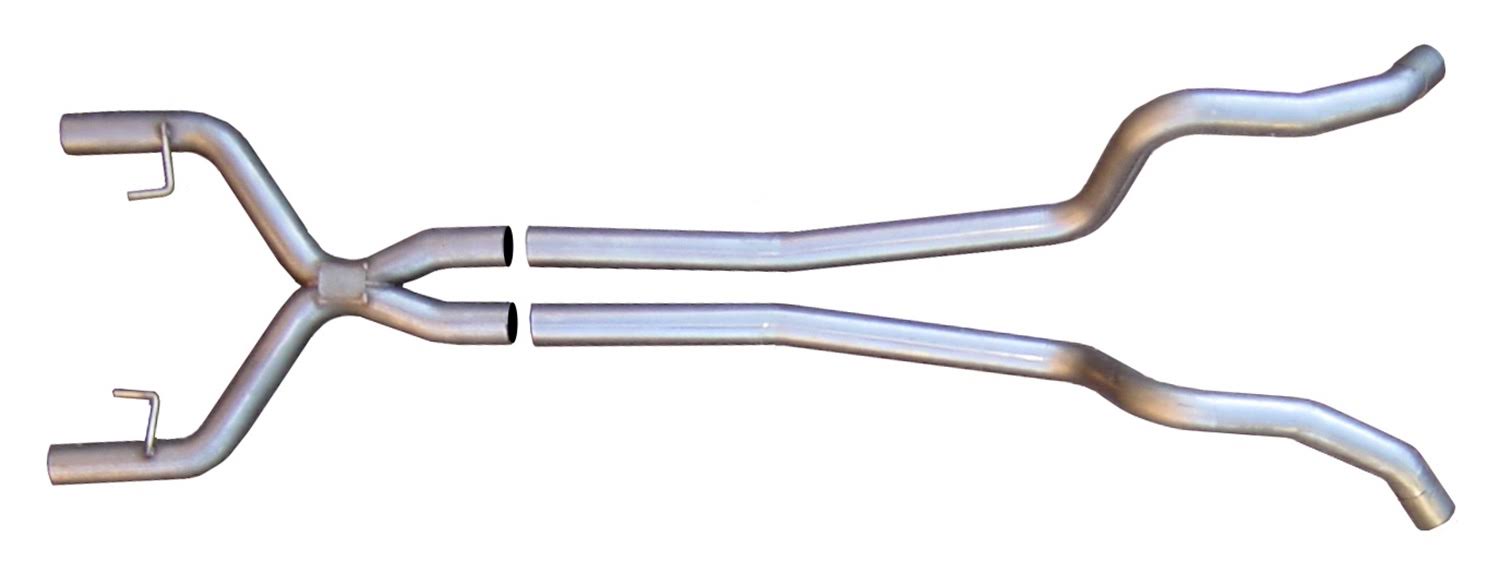 Pypes Exhaust Systems (Federal Emissions), Cat Back Exhaust with X-Pipe - SFM65