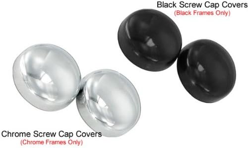 Cadillac V-Series Chrome Plated Metal License Plate Frame Holder