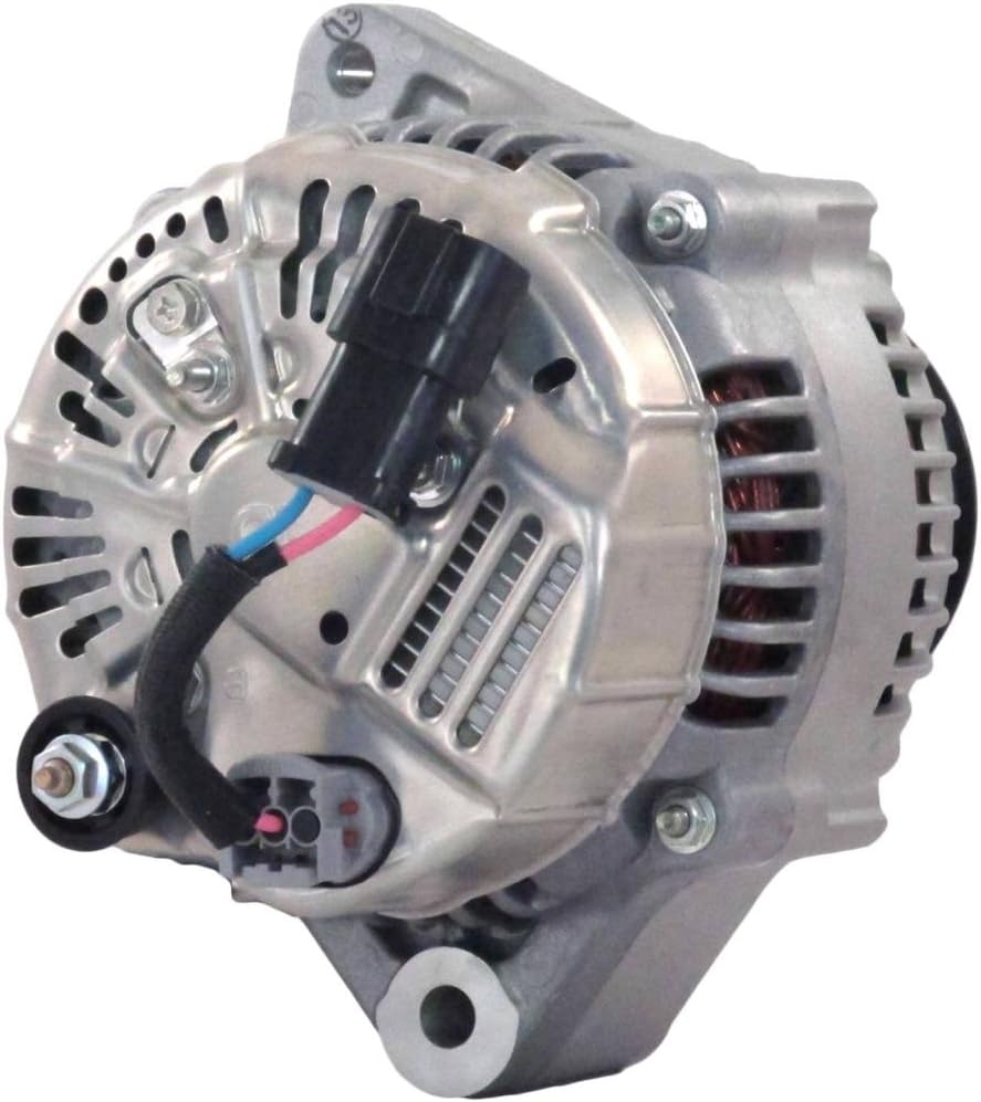 Rareelectrical NEW ALTERNATOR COMPATIBLE WITH REPLACES KOMATSU 600-861-6420, 600-861-6410 6008616420, 6008616410 102211-4050, 101211-7960, 1022114050, 1012117960