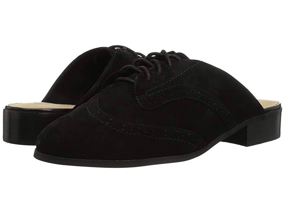 Bella Vita Baxter Mules - Black Suede