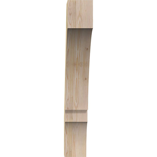 Ekena Millwork 6x22W x 36x22D x 40x22H Balboa Rough Sawn Brace, Douglas Fir