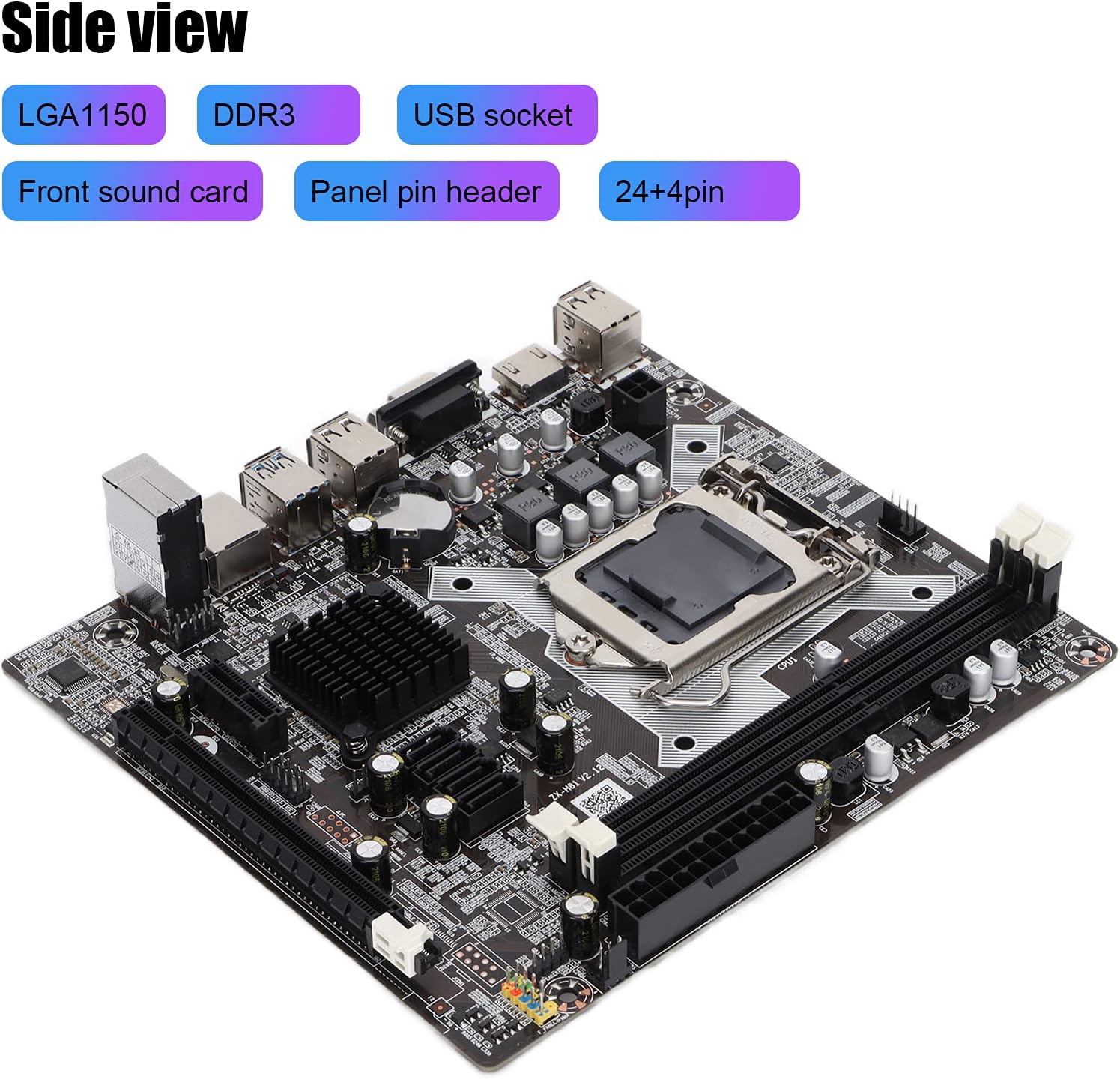 Motherboard Desktop Motherboard Portable Desktop Motherboard DDR3 Computer Accessories for Core I7 I5 I3 for Pentium for Celeron Motherboard