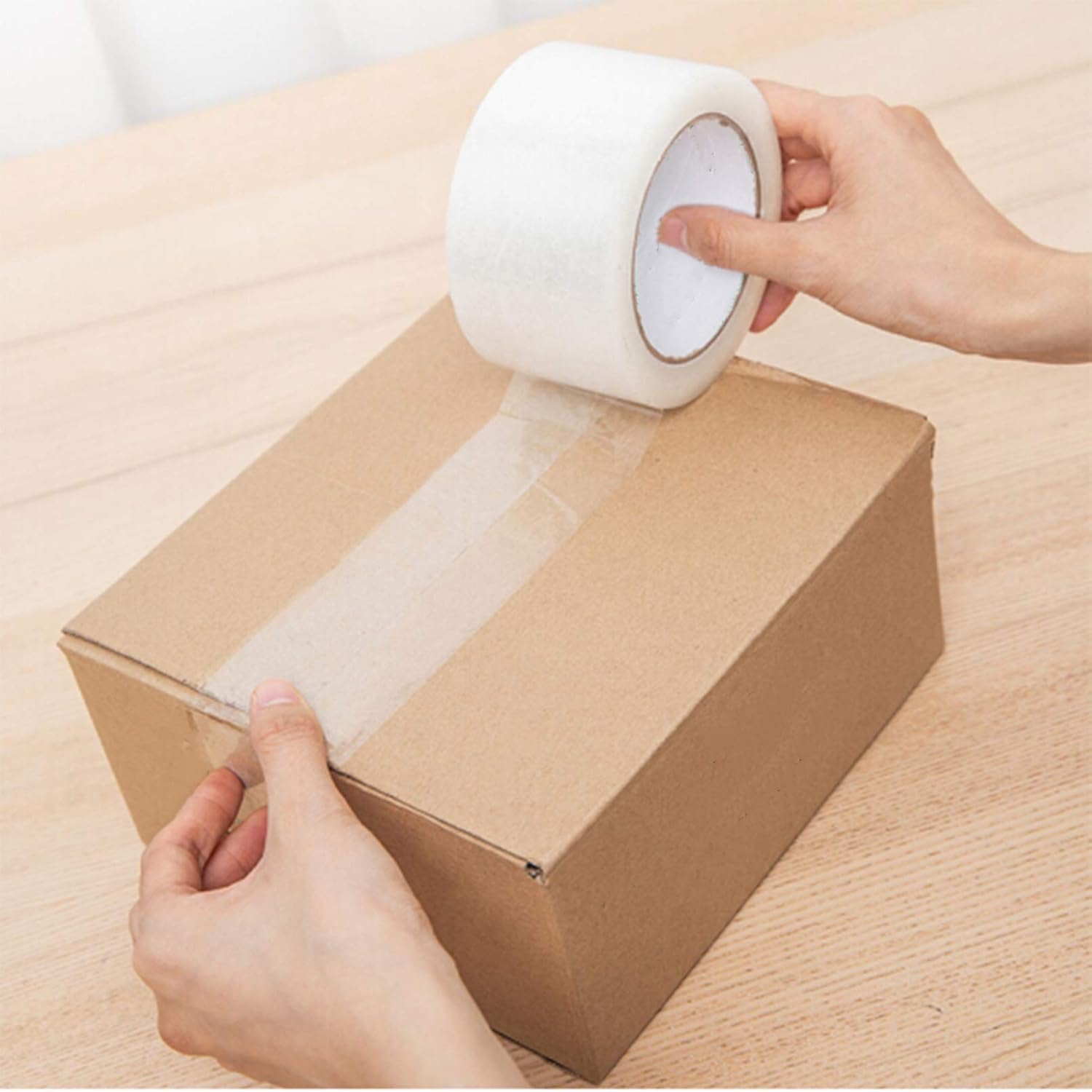 Minghaoda Clear Packing Tape (36 Rolls), Heavy Duty Packaging Tape for Shipping Packaging Moving Sealing, 1.88 inches Wide, 60 Yards Per Roll, 2160 Total Yards Pack of 2