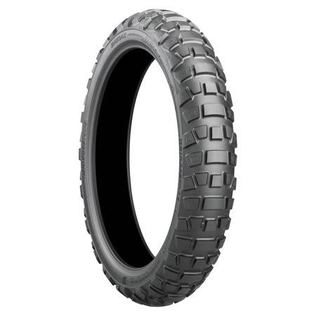 Bridgestone Battlax Adventurecross AX41 Front Motorcycle Tire 120/70B-19 (60Q) Tubeless, Black