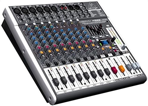 Behringer Xenyx X1222USB Premium 16-Input 2/2-Bus Mixer with USB/Audio Interface