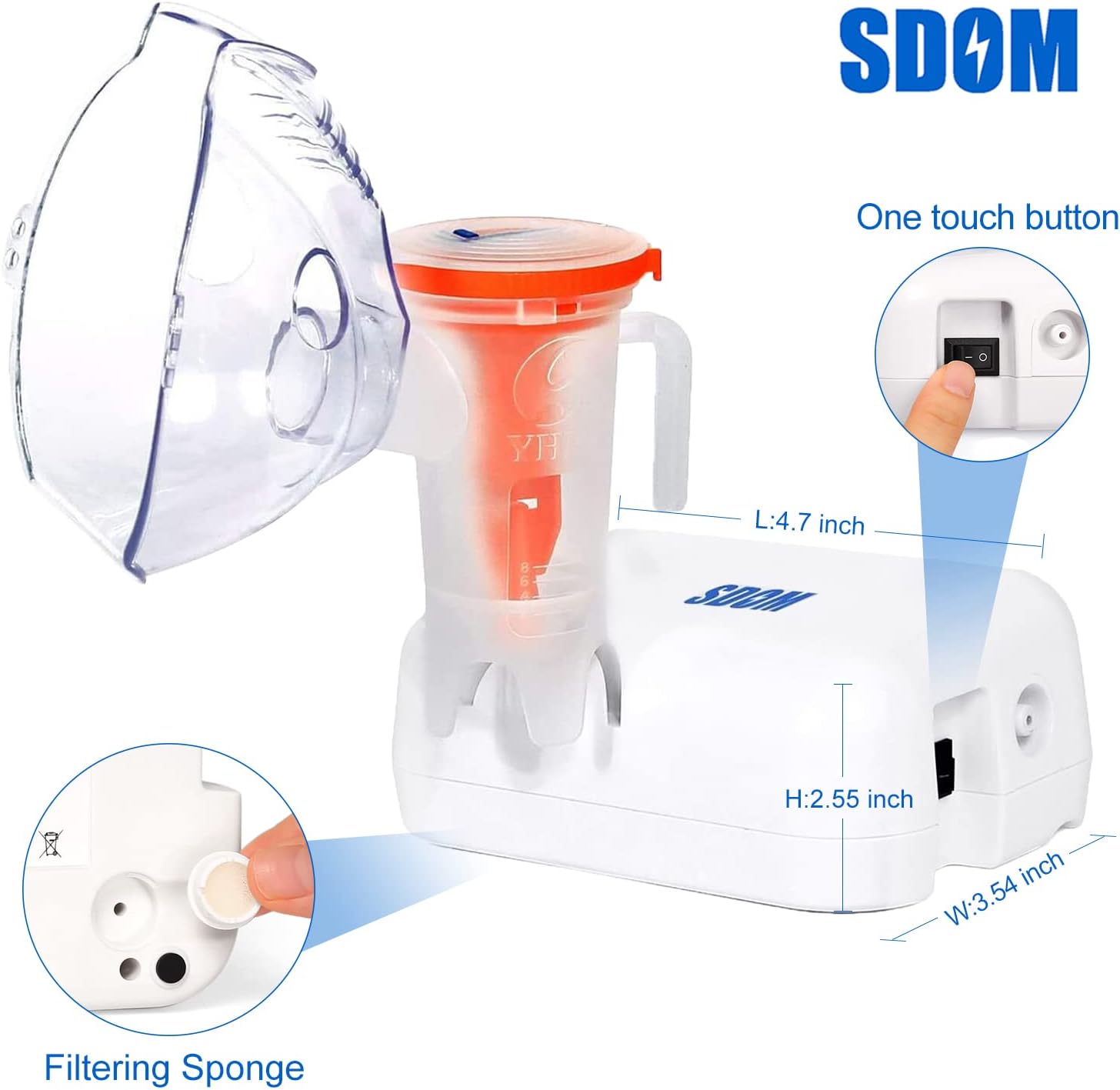SDOM Indoor 2022 New Mini Device with a Set of Accessories