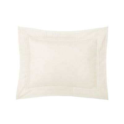 Triomphe Sateen Envelope Sham Yves Delorme Nacre Boudoir
