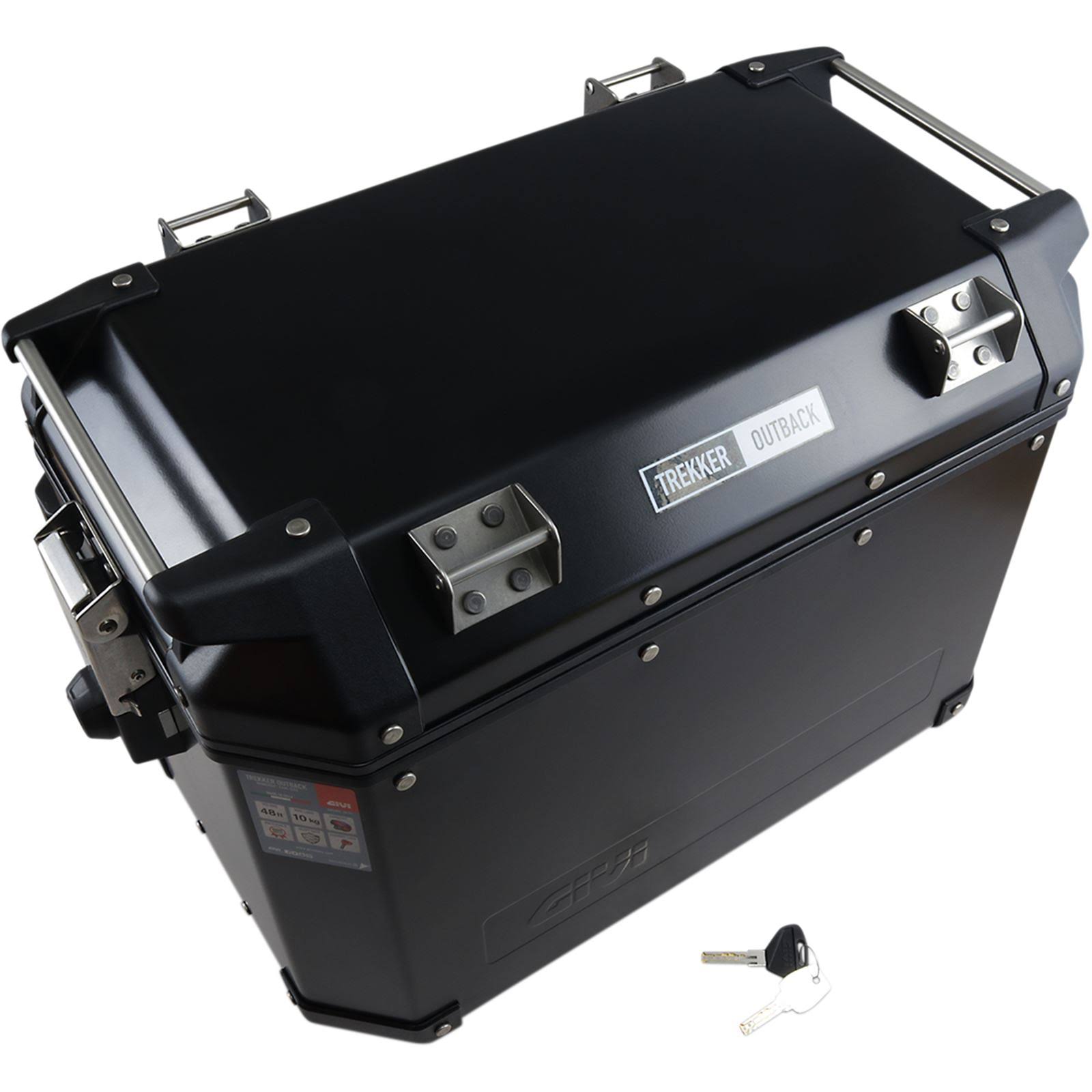 Givi Outback 48 LITER Side Case Right Black OBK48BRA