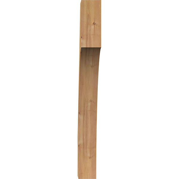 4x22W x 26x22D x 38x22H Westlake Rough Sawn Brace, Western Red Cedar