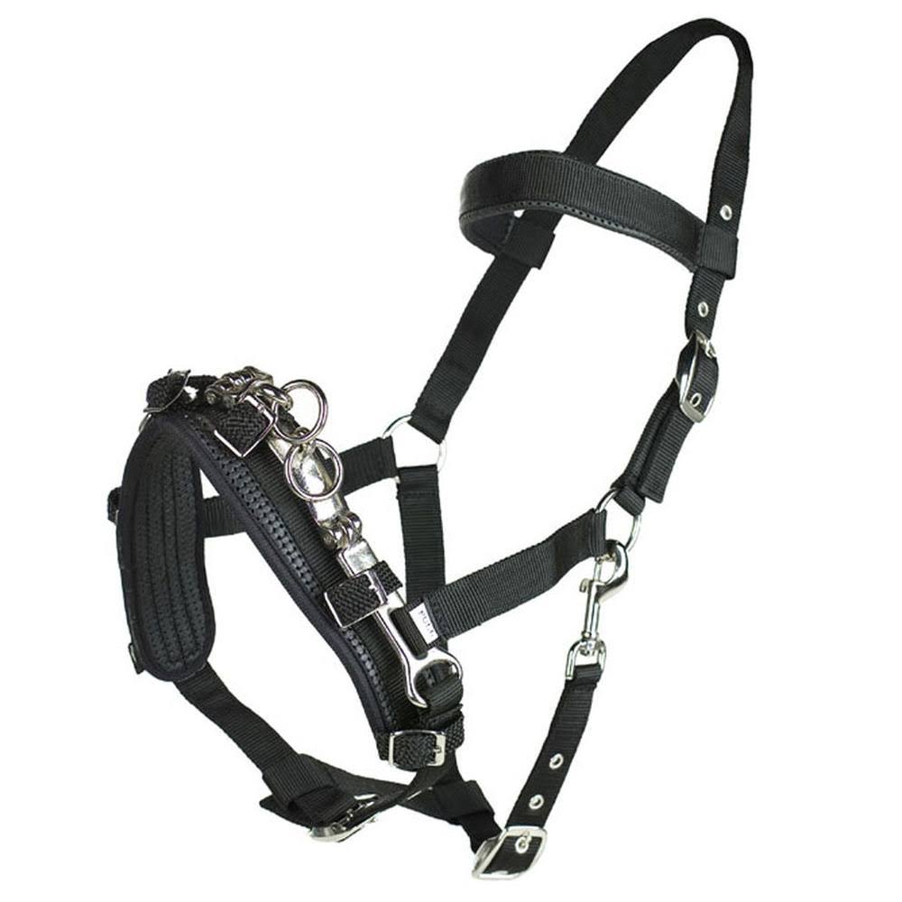 Horze Nylon Cavesson - Full / Black