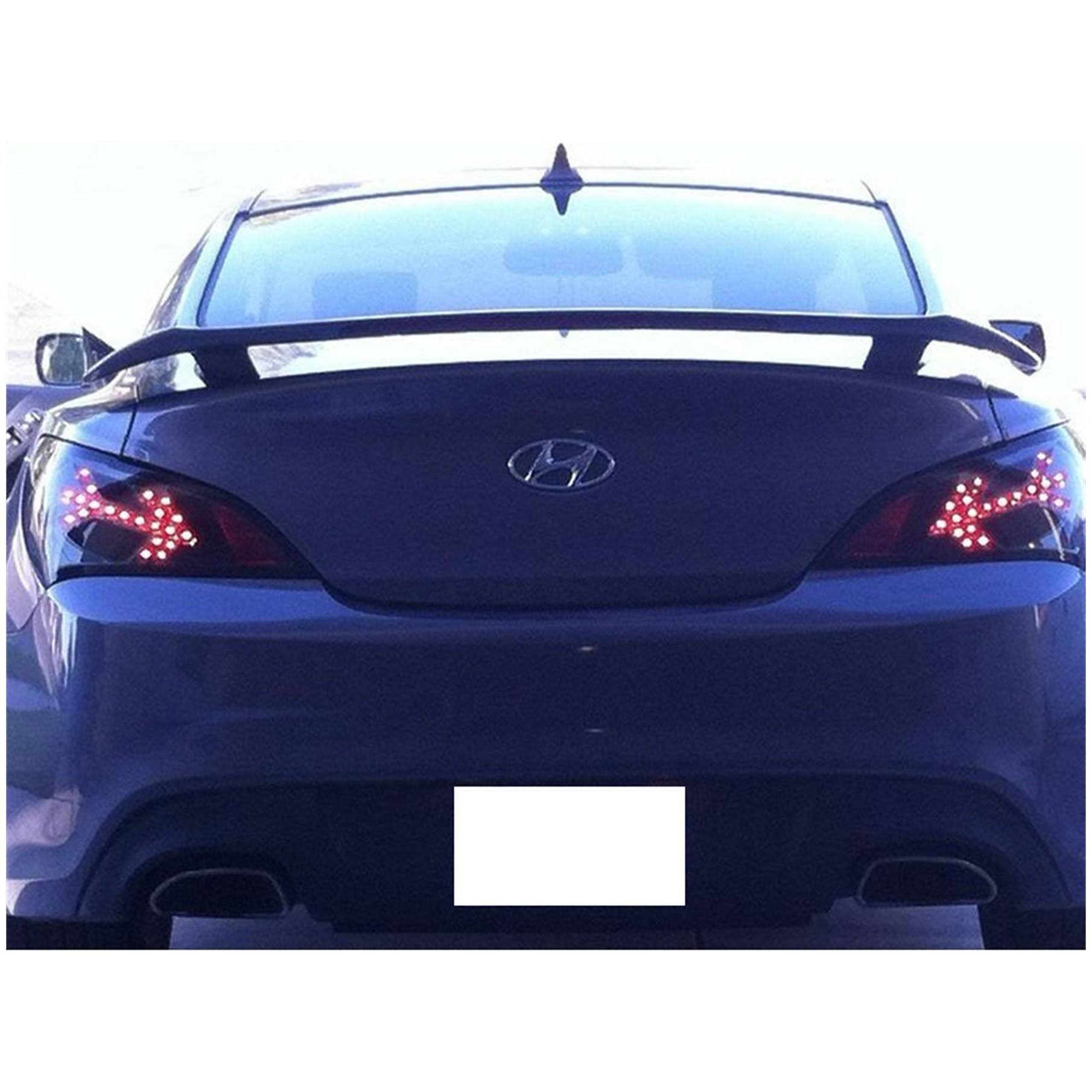 Spyder Hyundai Genesis 10-12 2DR LED Tail Lights - Black 5034304