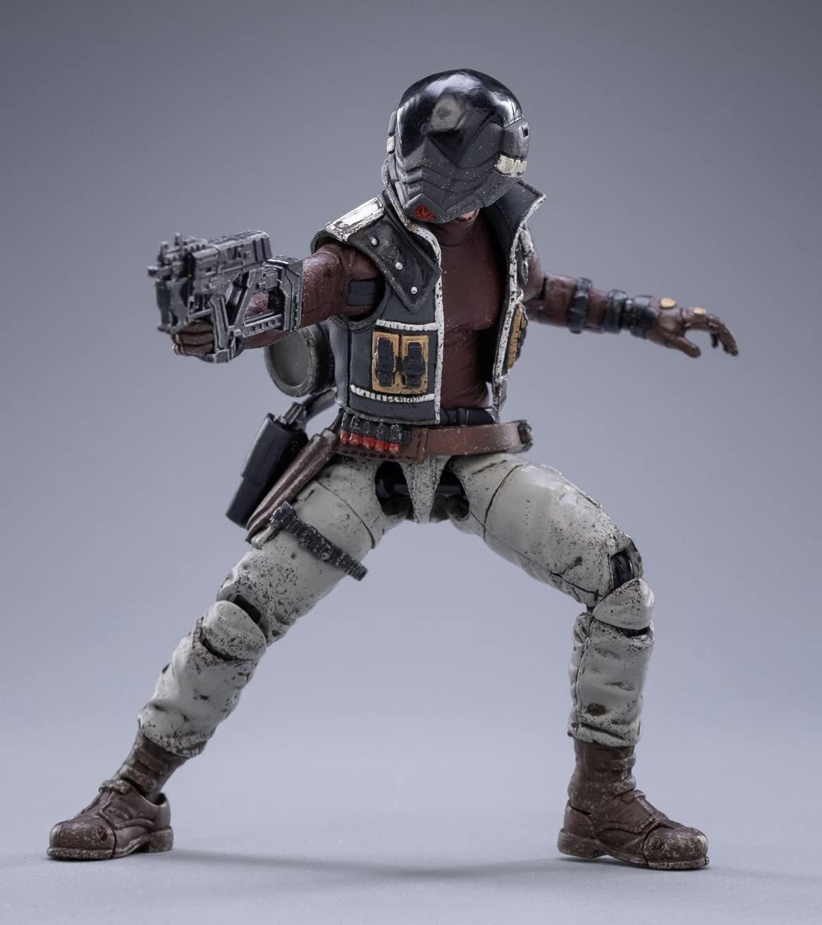 HiPlay JoyToy 1/18 Scale Science-Fiction Action Figures Full Set-Battle for The Stars Series-Saluk Flame Dragon Cavalry (Crimson)