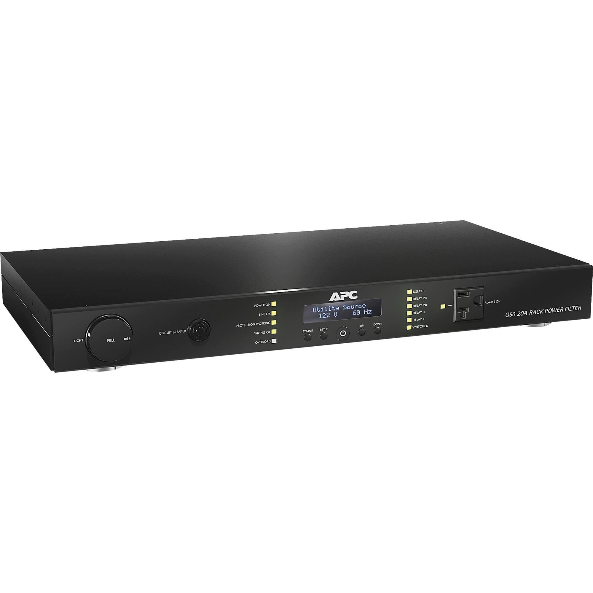 APC G50B 20A2 9 Outlet G Type Rack Mountable Power Conditioner