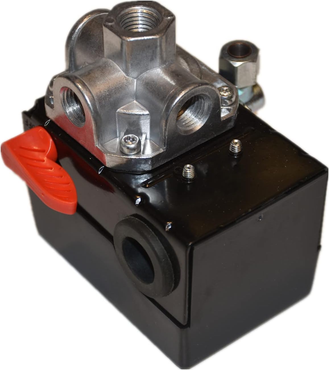 XIAOWEI Z-AC-0746 / AC-0746 Pressure Switch For Porter Cable 135/110 PSI 4 Port 24amp Pack of 2