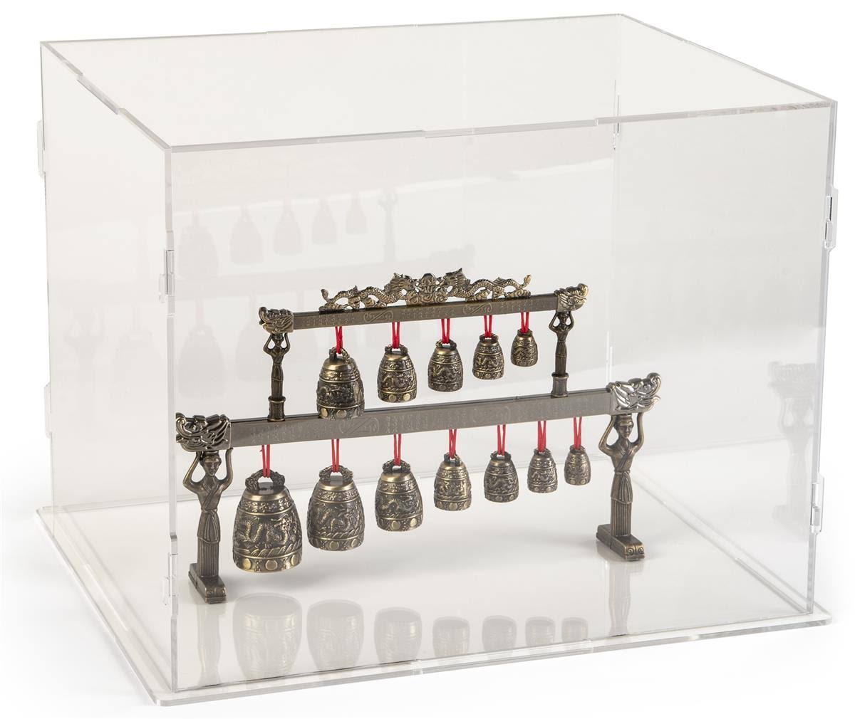 19x15 Display Case, Countertop, Collapsible, Acrylic - Clear