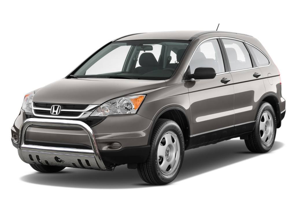 Honda CR-V Black Horse 3x22 Stainless Bull Bar