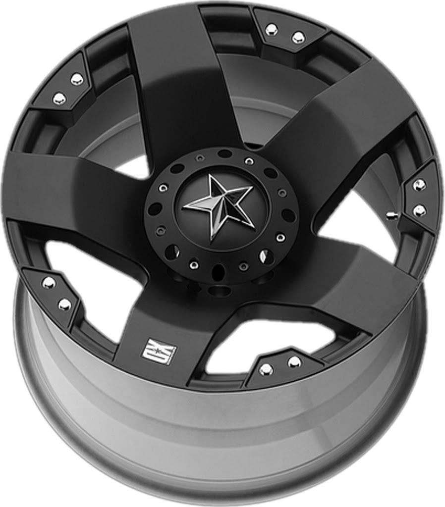 XD Series 775 Rockstar Matte Black Wheels - Xd77589004300