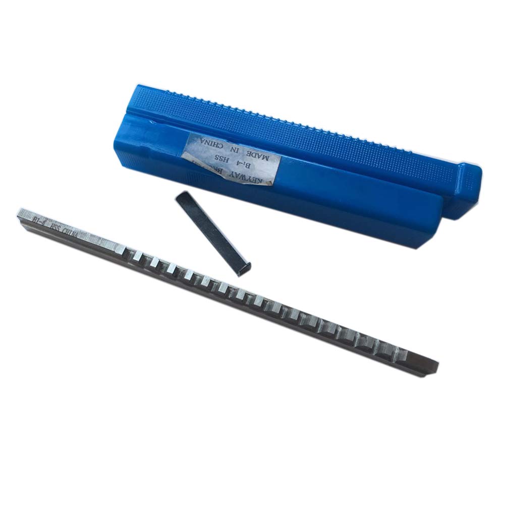 ICZW B Push-Type Keyway Broach Metric Sized High Speed Steel Keyway with Shim Cutting Tool (B1-4)