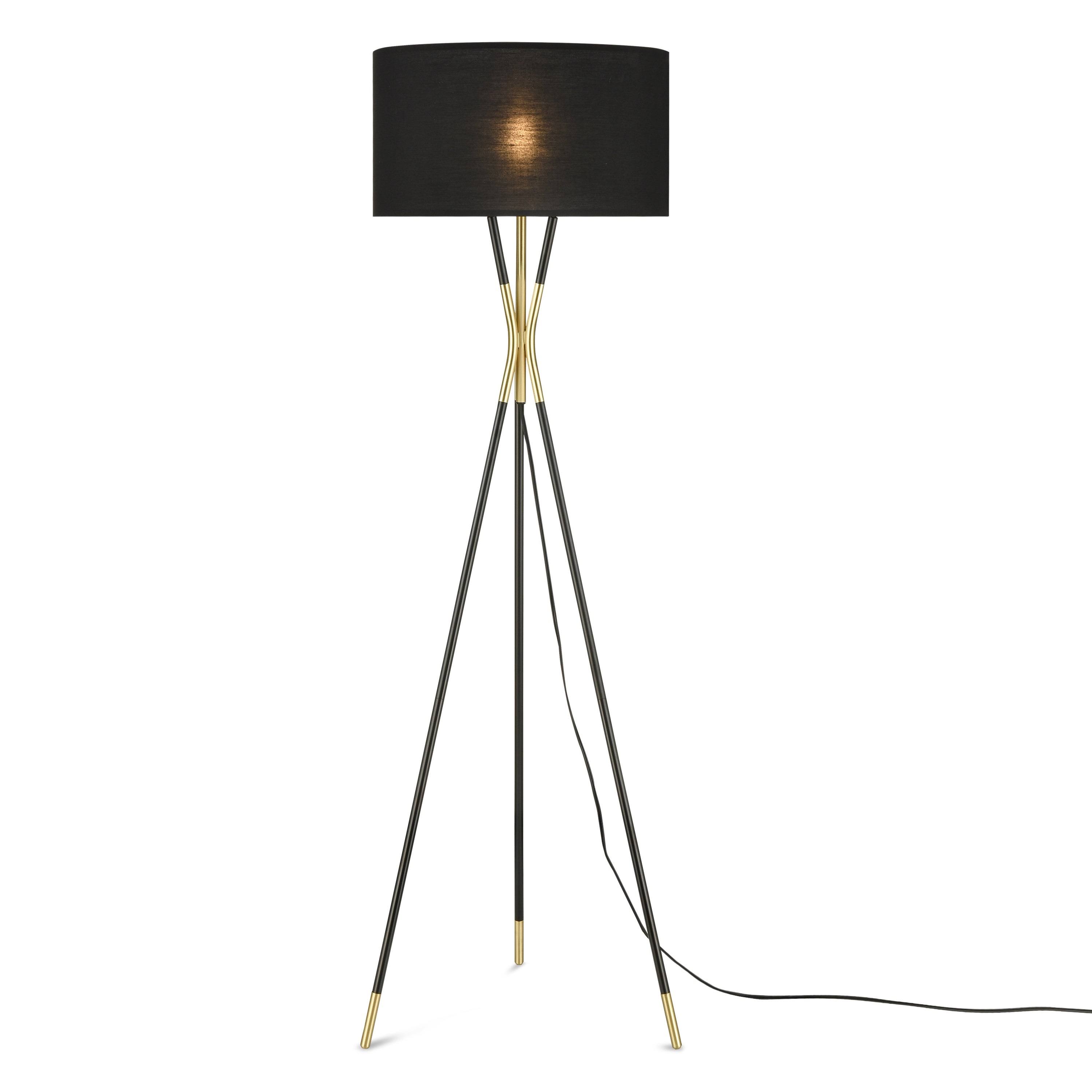 Light Society Enna Tripod Floor Lamp (Black)