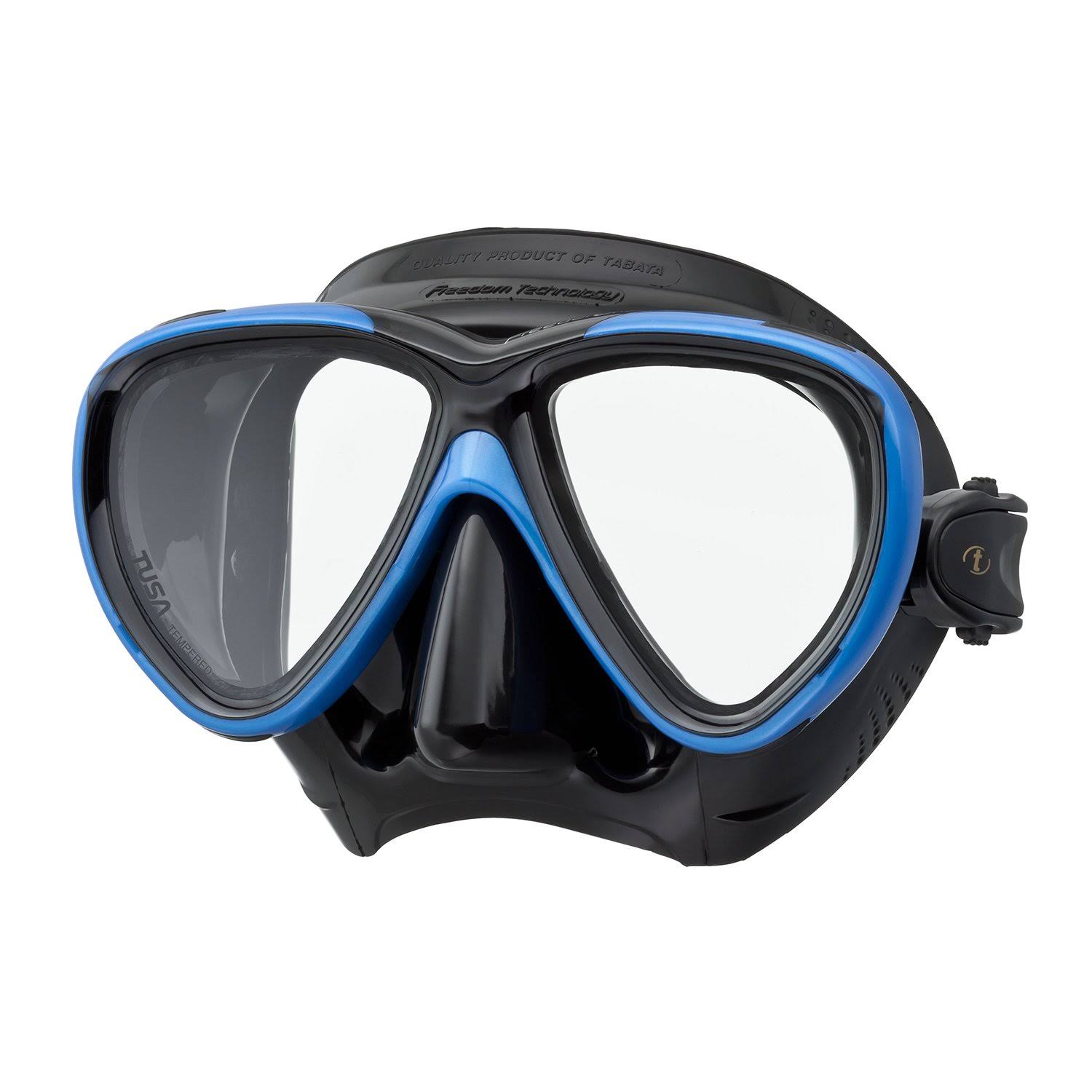 Tusa Freedom One Mask Black/Fishtail Blue