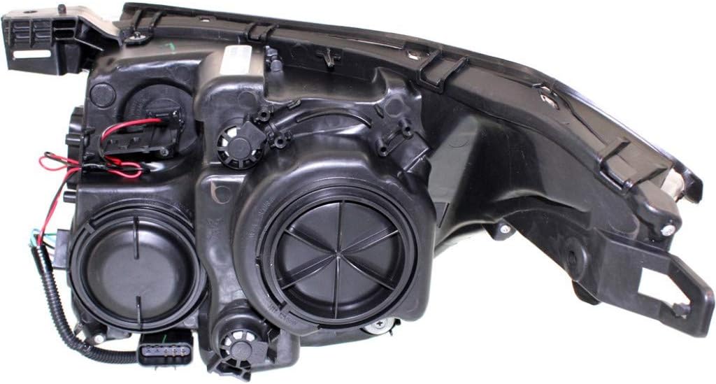 CarLights360: For Cadillac SRX Headlight Assembly 2010 11 12 2013 Driver Side CAPA Certified Halogen Type For GM2502345