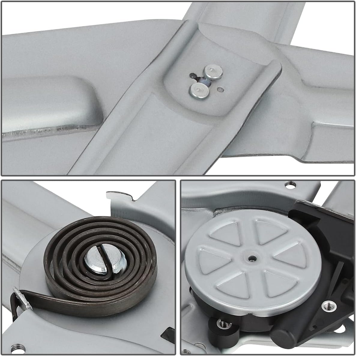 Factory Style Front Power Window Regulator with Motor Assembly Compatible with Toyota Camry 97-01, Driver Left Side