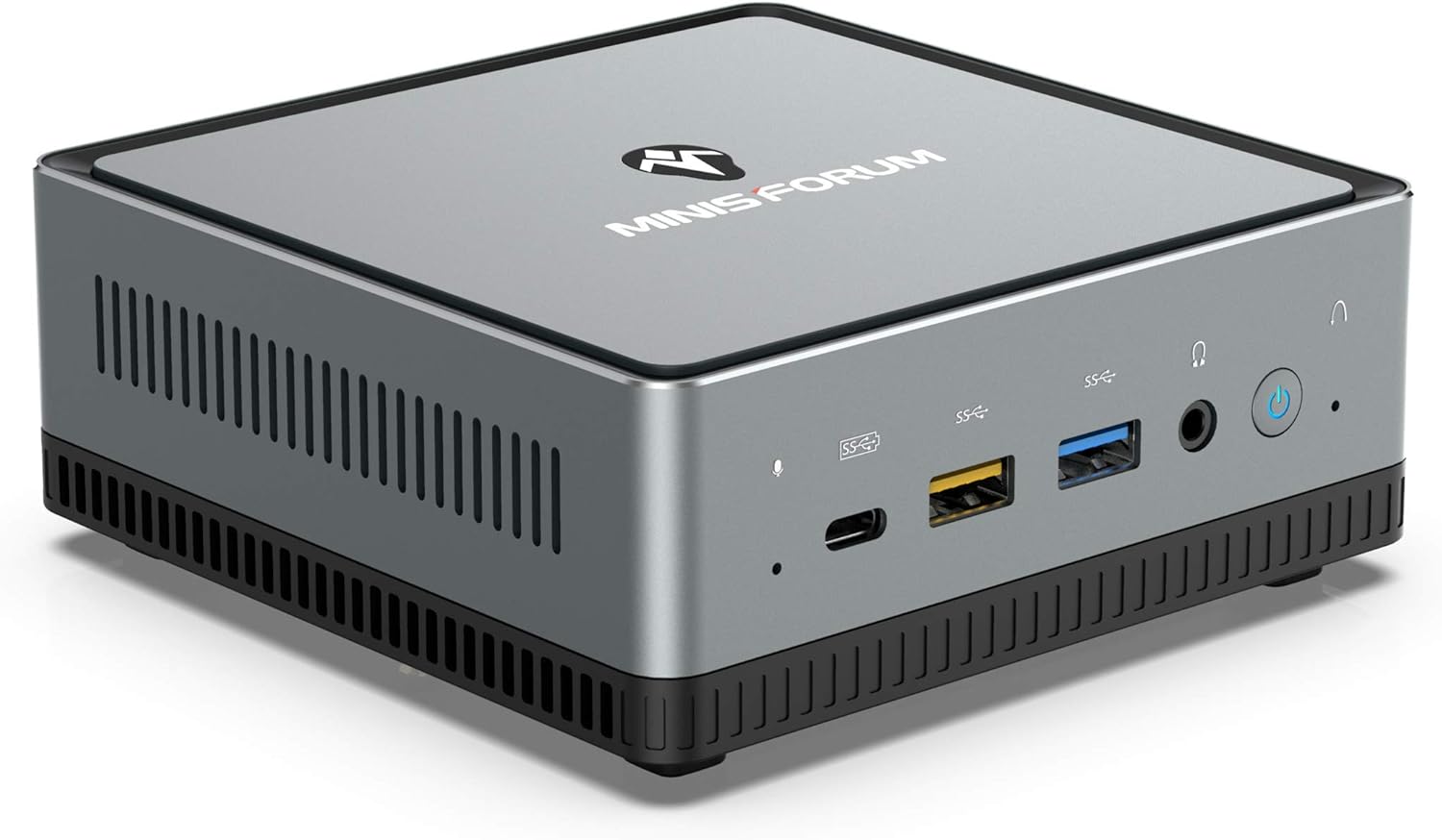 Mini PC AMD Ryzen | 16 GB RAM 512 GB SSD | Radeon Vega 8 Graphics | Dual WIFI5 BT 5.1 | 4K HDMI / Display/USB-C | RJ45 2.5 Gigabit | 4X USB |Small Form Factor