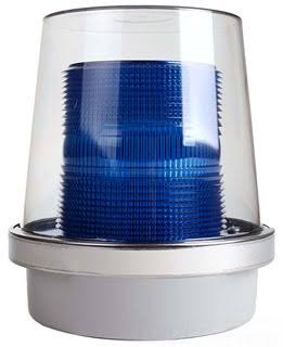 Edwards 90B-N5 Strobe 120VAC Blue