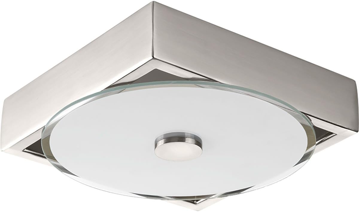 Progress Lighting P350025-129-30 Frame One-Light LED Small Flush Mount Sconce (8