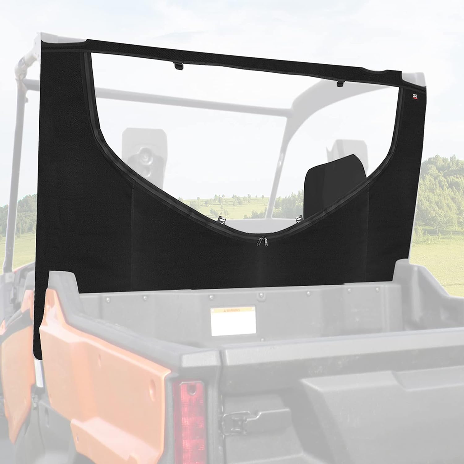Pioneer 1000 5 Mid Panel with Open Window, kemimoto UTV Fabric Window Compatible with Pioneer 1000-5 2016 2017 2018 2019 2020 2021 0SR95-HL4-211A Pack of 2