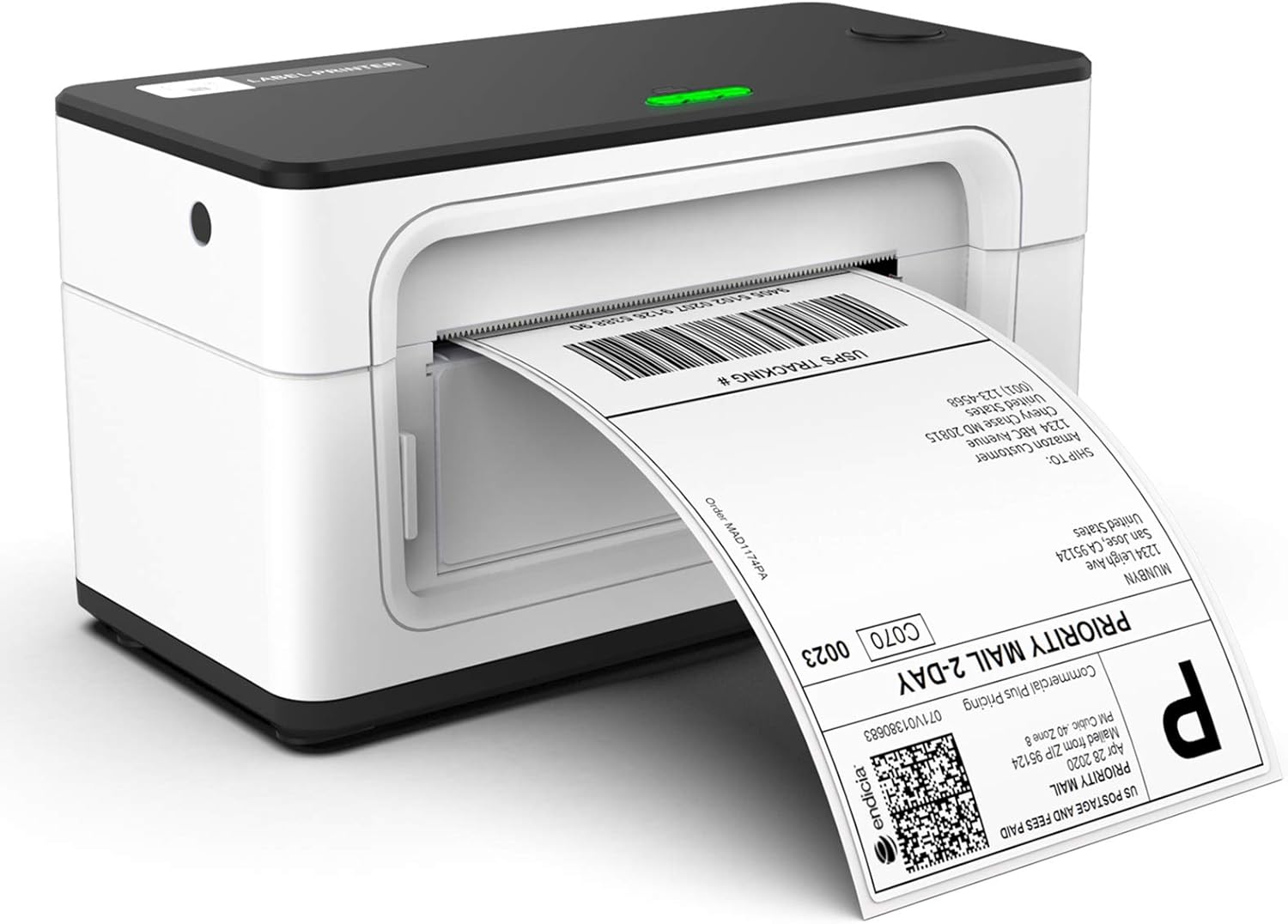 Pink Label Printer, MUNBYN 4x6 Thermal Label Printer for Shipping Packages & Small Business, Desktop Label Printers Compatible with USPS, UPS, FedEx, Shopify, Amazon, Ebay, etc