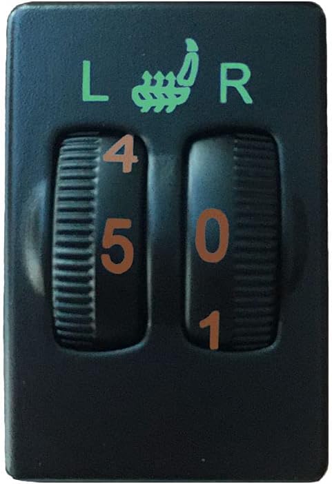 WATERCARBON Seat Heater 22.4×33MM for ToyotaTwo-Seater Switch Size Pack of 2