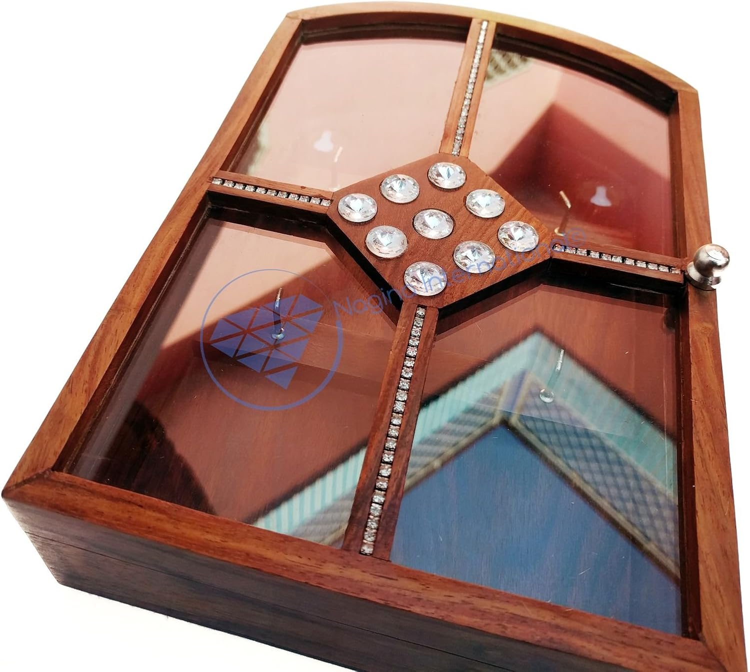 Nagina International Wooden Decorative Handcrafted Key Cabinet! Pack of 2