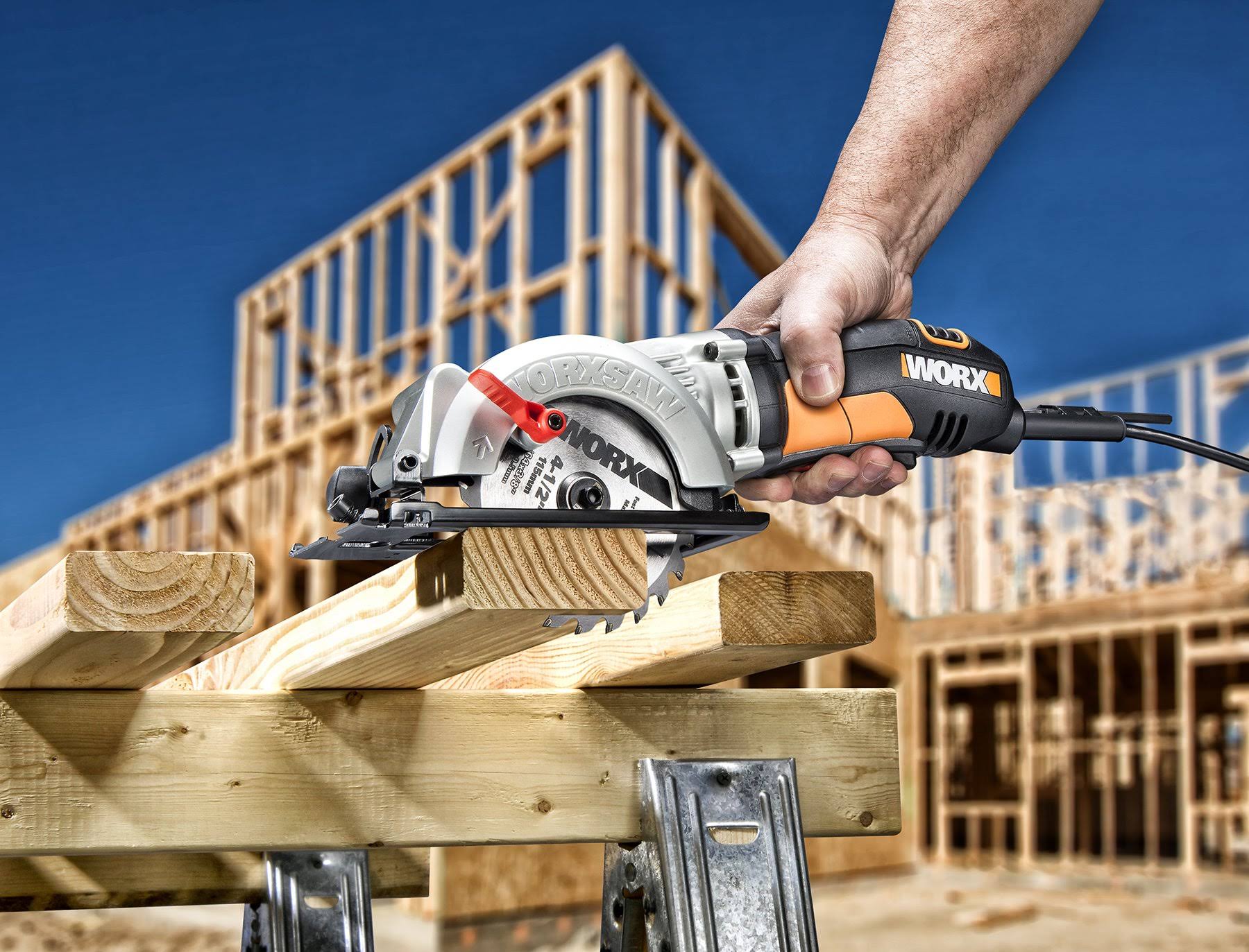 Worx Worxsaw 4-1/2x22 Compact Circular Saw - Wx429l