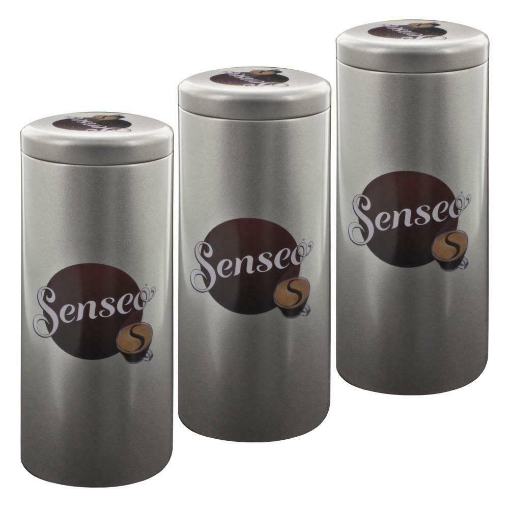 Senseo Premium Pod Canister for 18 Coffee Pods, New Design, Pack of 3