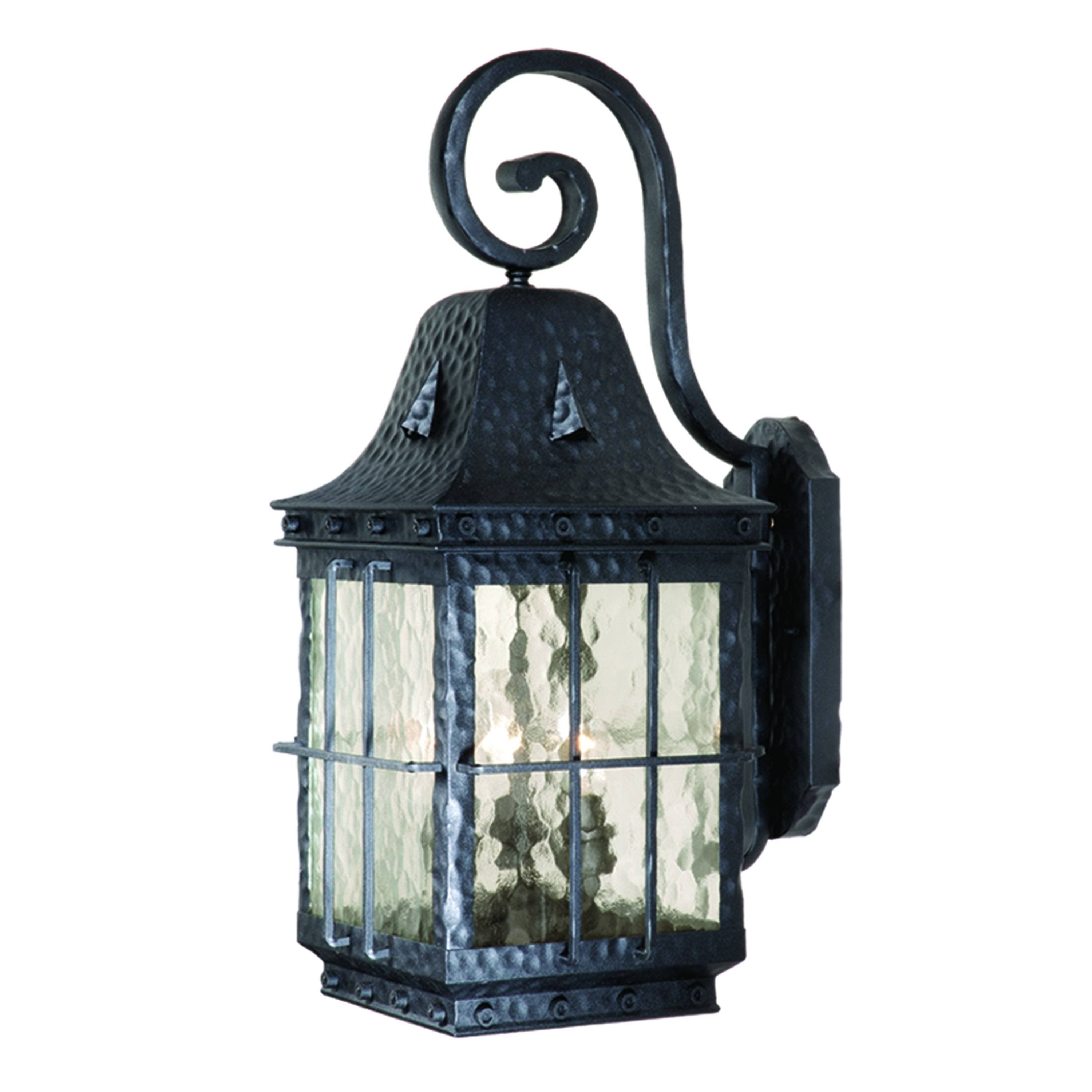 Vaxcel ED-OWD090TB Edinburgh 9 inch Outdoor Wall Light Textured Black