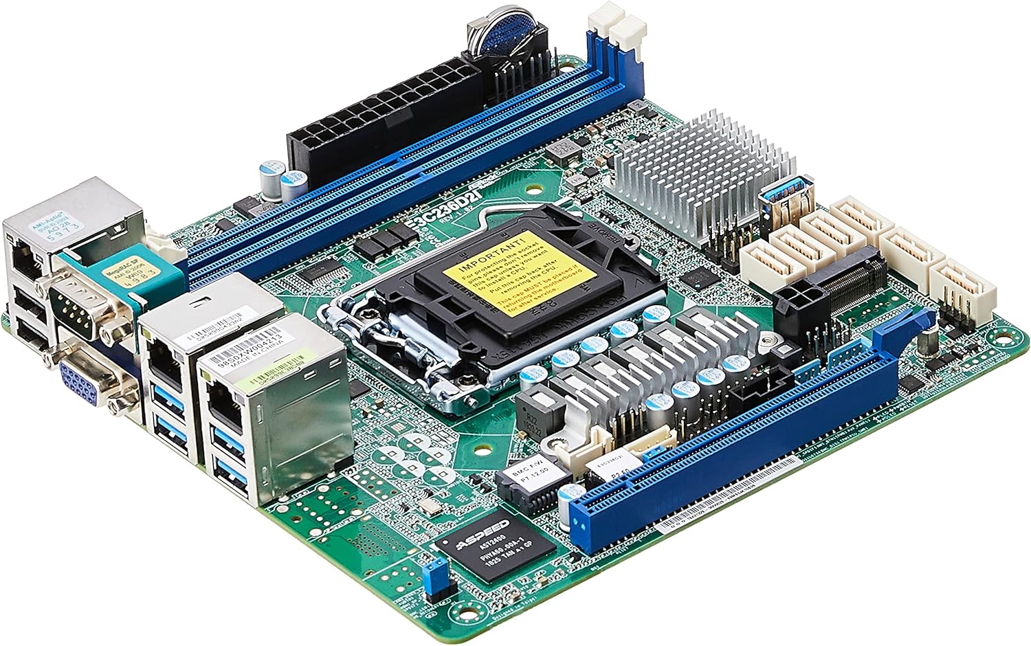 ASRock Rack Motherboard E3C236D2I